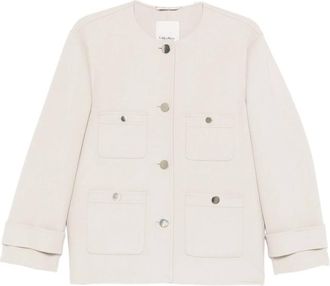 Max Mara Pocket Button Jacket