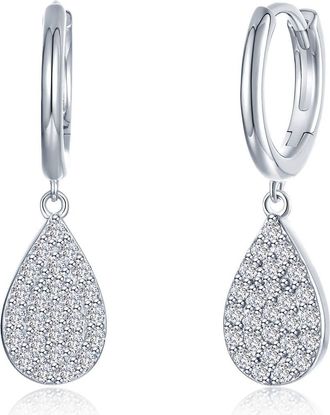 Lafonn Teardrop Dangle Earrings in Silver at Nordstrom