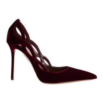 Aquazzura Contour Pump 105 - - Shoes - Donna - Rosso - 37 EU