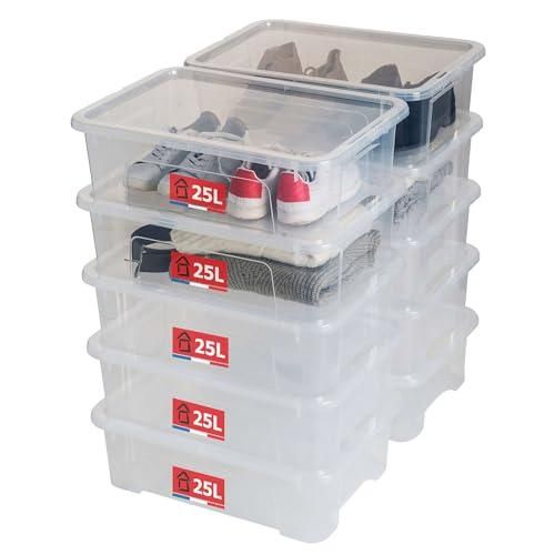 SUNDIS Locker 60L Aufbewahrungsbox Aus Recyceltem Kunststoff - Robust & Platzsparend