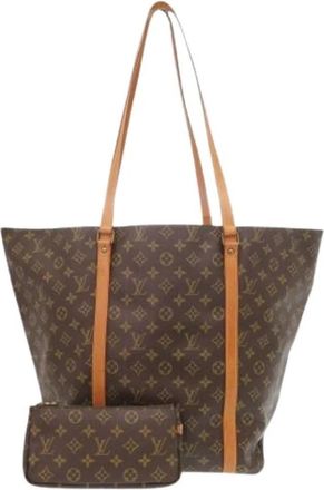 Louis Vuitton Pre-owned Vintage Tote Bag - Dames - Vintage Shopper - Bruin - ONE Size - Vintage