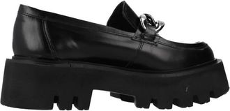 Yellow Stijlvolle Loafers met Versiering Detail - Dames - Loafers - Zwart - 40 EU - Schoenen