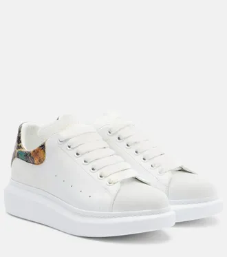 Alexander McQueen Oversized leather sneakers