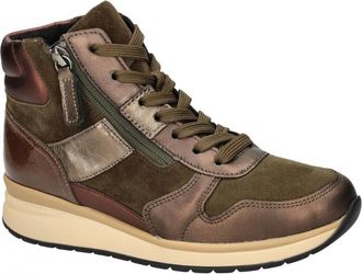 Gabor 76.707.64 - Dames - Veterlaarzen - Veelkleurig - 37 1/2 EU - Wol - Schoenen
