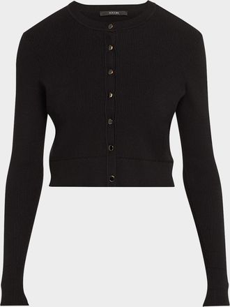 Toccin Zoe Classic Cropped Cardigan