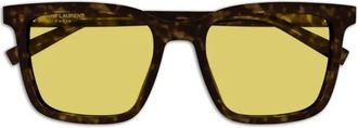 Saint Laurent Sunglasses, male, Brown, Size: 54 MM SL 500 Sunglasses