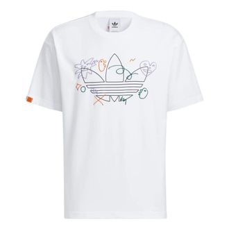 adidas Originals X Kentaro Okawara Graphic T-Shirts White HR6459