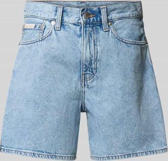 Calvin Klein Jeans A-Line Jeansshorts aus reiner Baumwolle in Jeansblau, Gr&ouml;&szlig;e 25