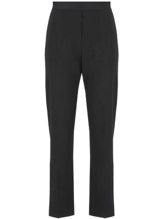 Msgm Tailored Minimalist Straight Leg Wool Pants