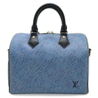 Louis Vuitton Pre-owned Denim louis-vuitton-bags - Dames - Pre-owned - Blauw - Maat: ONE Size Denim