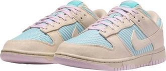 Nike Womens Dunk Low Heat Wave Sneakers In Multi Color/sanddrift/dusty Cactus