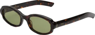 Retro Superfuture Unisex Sunglasses Esato 3627 Acetate Brown