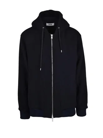 Mauro Grifoni Wool-Blend Fleece Zip Jacket