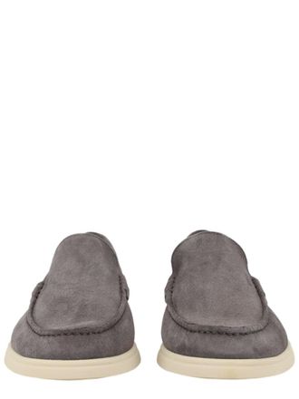 BOSS Boss Cow Suede Textured Loafers