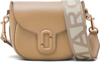 Marc Jacobs The Covered J Marc saddle bag - women - Leather - OS - Neutrals