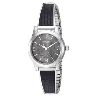 Timex Main Street Quartz Black Dial Ladies Watch TW2T67100