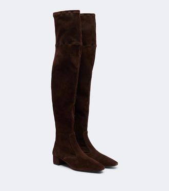 Aquazzura Botas mosqueteras Remi 35 de ante