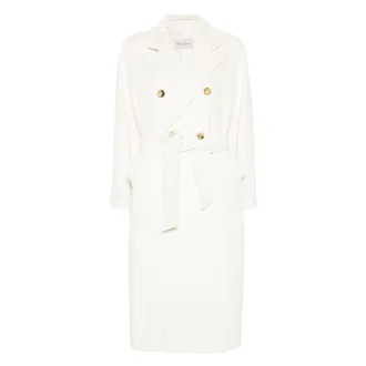 Max Mara Mujer, Abrigos, Blanco, Talla: S