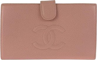 Chanel Pink Others Coco Mark Long Wallet (Authentic Pre-Loved)