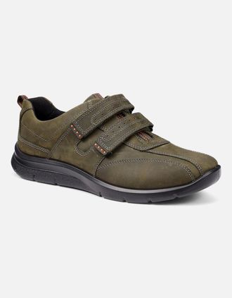 Hotter Mens Energise Mens Riptape Casual Shoe - Tan - Size: 7.5
