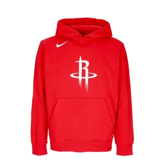 Nike Hoodies, male, Red, Size: XL Houston Rockets Club Hoodie Red