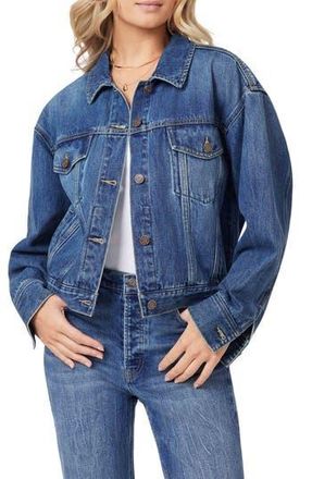 Scotch & Soda Oversized Crop Denim Jacket in Destination at Nordstrom Rack, Size X-Large