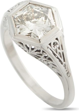 Luxury Bazaar 14K White Gold 1.80ct Diamond Ring MF59-031726