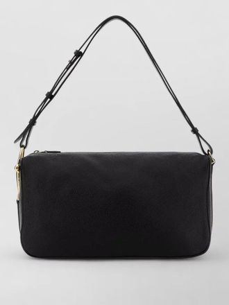 Gucci leather shoulder bag half horsebit detail