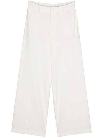 Pantaloni Torino Lorenza flared trousers - women - Polyester/Elastane - 38 - White