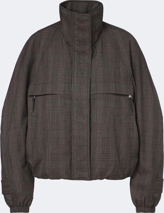 Acne Studios Chaqueta en mezcla de lana a cuadros