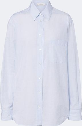The Row Gavina cotton chambray shirt