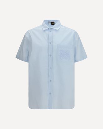 Loewe Camicia a maniche corte in misto cotone Man 41