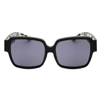 Ic! Berlin SARAA06644550 Square-Frame Sunglasses - Black
