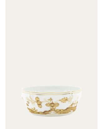 Ginori 1735 Aurum Printed Porcelain Salad Bowl