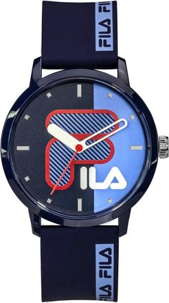 Fila Unisex Volwassen Horloge Filastyle 42 mm Band Siliconen 38-326 - unisex - Horloges - Blauw - ONE Size - Accessoires