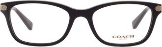 Coach Demo Cat Eye Ladies Eyeglasses HC6142 5002 51