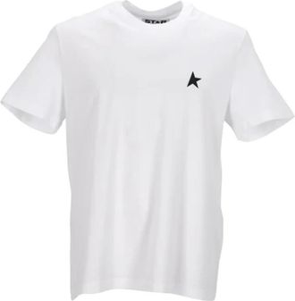 Golden Goose Optical White T-Shirt - Dames - T-shirts - Wit - L - Katoen - Tops