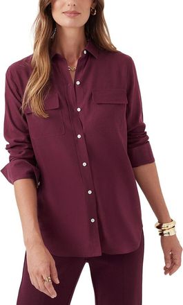 J.McLaughlin J.Mclaughlin Miris Silk Blouse