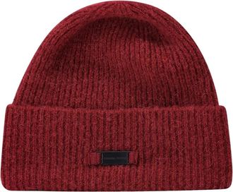 Canada Goose Alpaca Muts - Heren - Hoeden - Rood - ONE Size - Wol - Accessoires