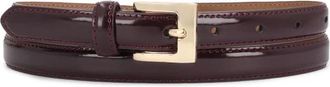 Kazar Accessoires, Dames, Bruin, 110 CM, Leer, Patent Belt