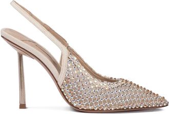 Le Silla Pumps Gilda con cinturino posteriore 60mm - Toni neutri