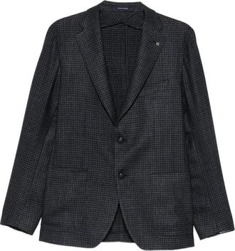 Tagliatore Montecarlo Blazer - Heren - Blazers - Blauw - L - Wol - Jassen