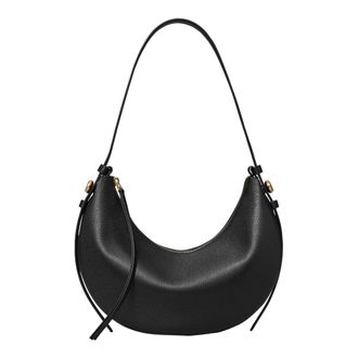 Tory Burch Tory Burch, Shoulder Bags, female, Black, Size: ONE SIZE Romy Half Moon Bag