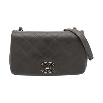 Chanel Pre-owned Quilted Flap Bag - Dames - Pre-owned - Grijs - Maat: ONE Size