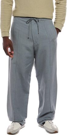 Canali Linen & Silk-Blend Formal Pant
