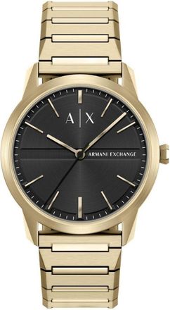 A|X Armani Exchange Mens Lexon Black Dial Watch