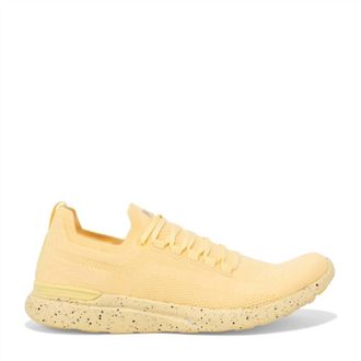 Athletic Propulsion Labs Womens Techloom Breeze Shoe In Lemon Zest/speckle