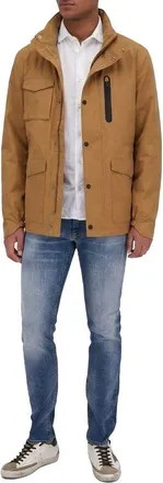 Herno Mens Brown Polyester Shell Jacket Clothing