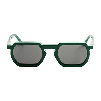 Vava Vava Eyewear Wl0033 White Label Green/light Grey Sunglasses