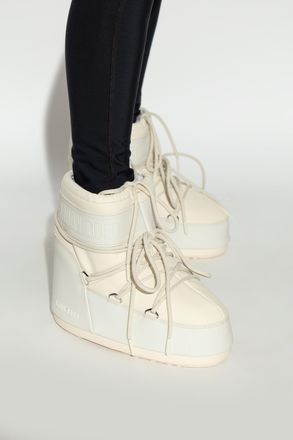 Moon Boot Snow Boots Icon Low Rubber, Womens, Cream